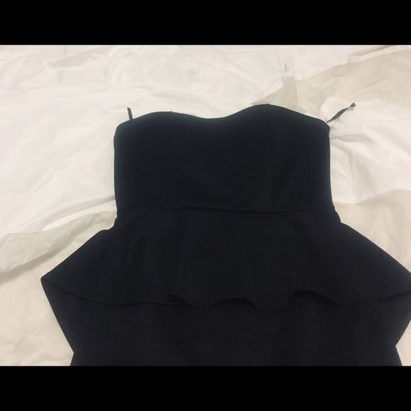 Peplum strapless dress - Picture 2 of 4